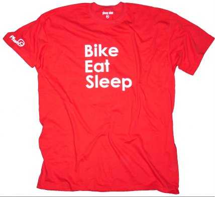 bike eat sleep short sleeve t-shirt